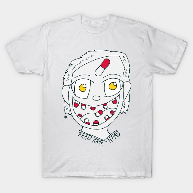 Feed your head T-Shirt by JatoLino